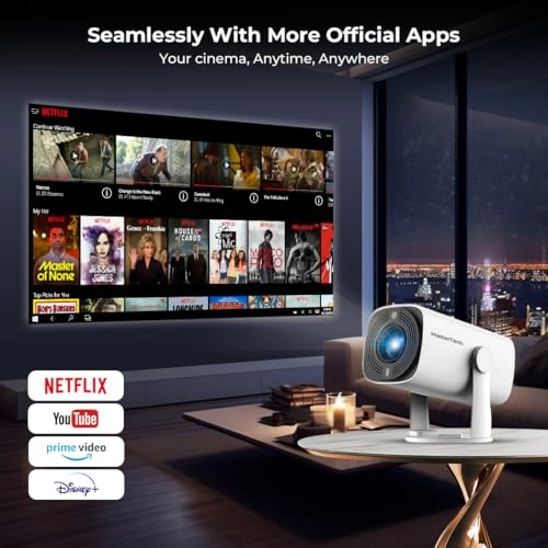 Mini Projector - 300 ISO Brightness 1080p