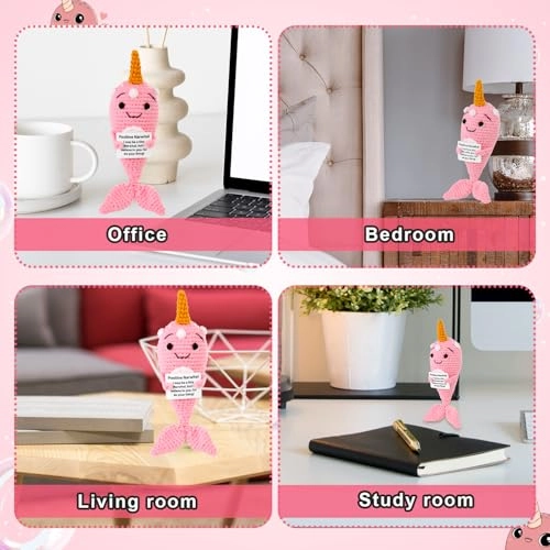 Narwhal Positive 19 cm Crochet