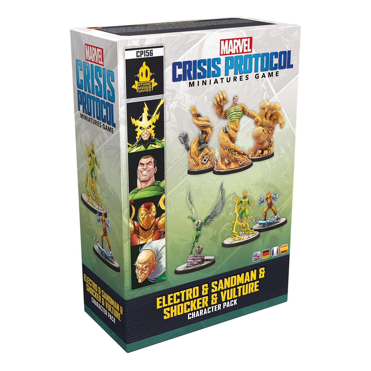 Asmodee MARVEL: Crisis Protocol: Electro & Sandman & Shocker & Vulture