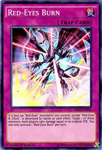 Yu-Gi-Oh! Red-Eyes Burn DRL2-EN021