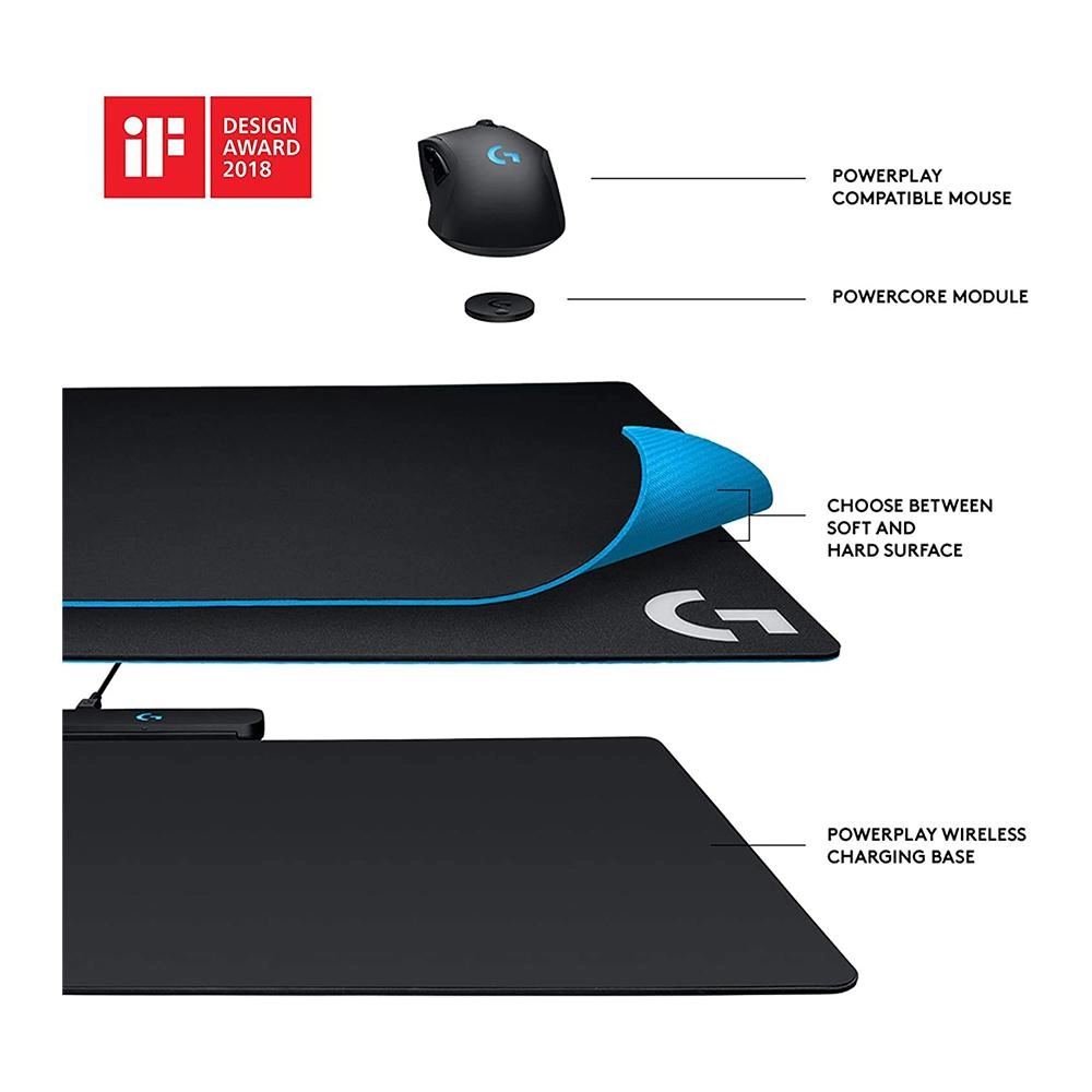 Powerplay Polycarbonate Gaming Mouse Pad