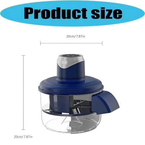 Electric Peeler - Cordless Rechargeable Blue