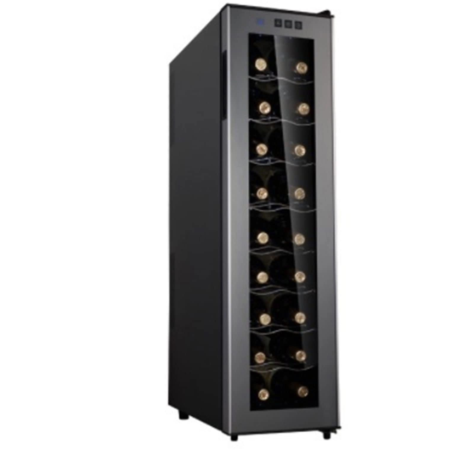 Wine cooler - upper zone and lower zone up to 172 bottles