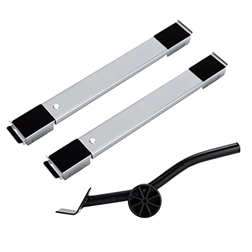 Washing Machine Base - Silver Adjustable 45-70cm