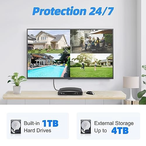 DVR-4580 - 1TB 8 Channel
