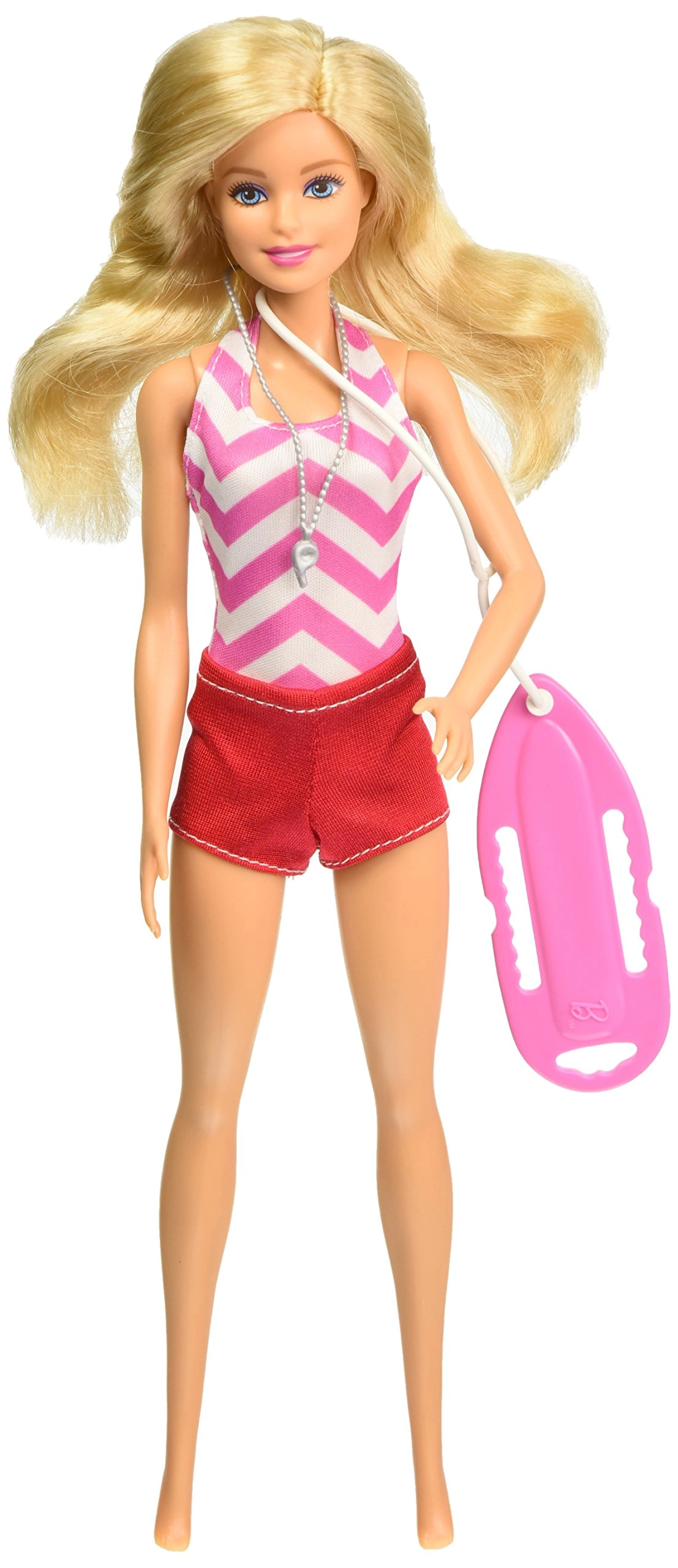 Barbie Careers Lifeguard Doll - Plastic Blonde Hair