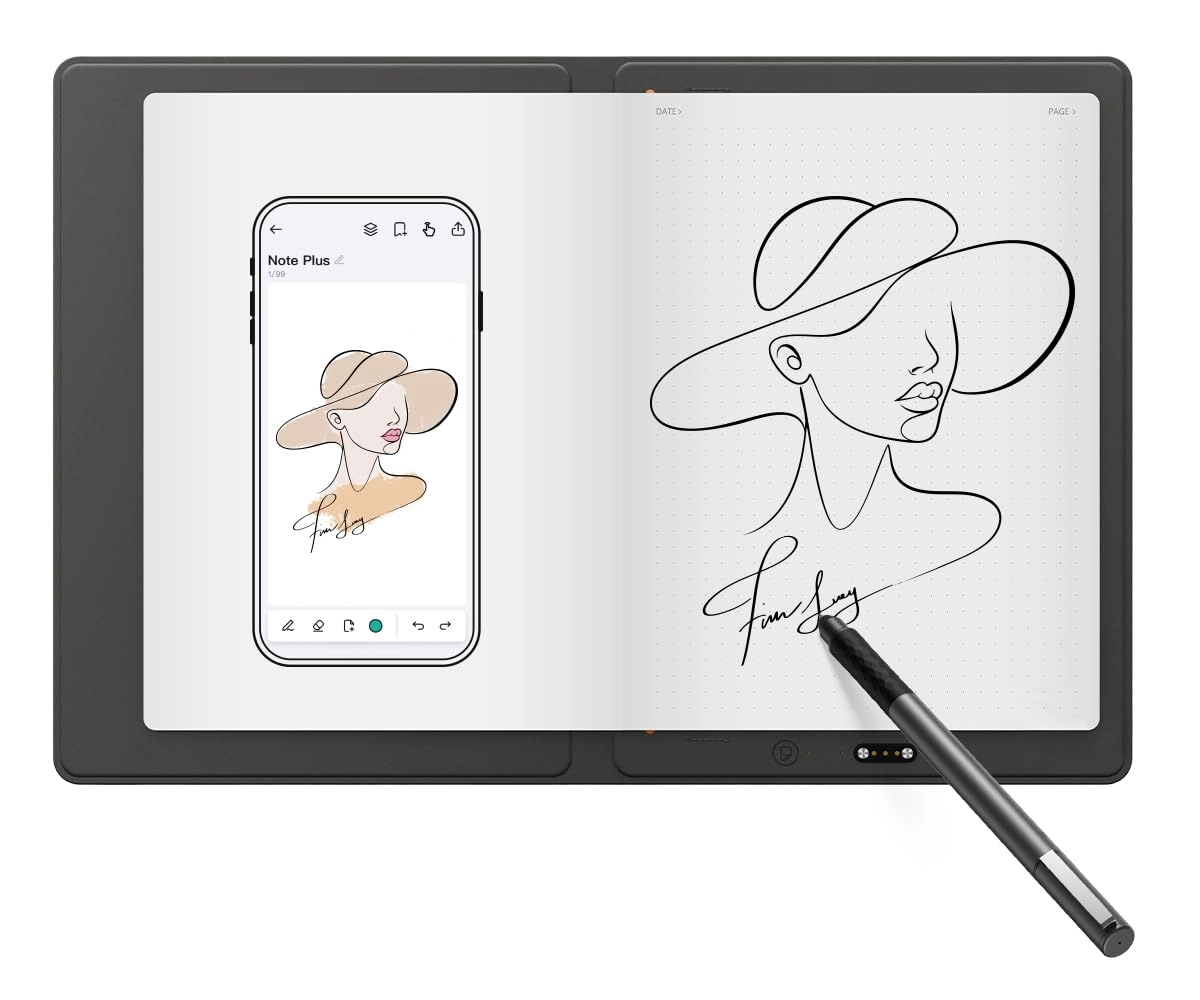 XPPen Note Plus - 24.5L x 17.6W centimeters 8192 Levels