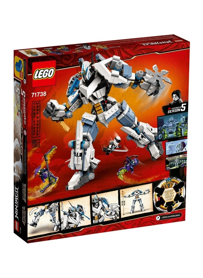 NINJAGO Zane's Titan Mech Battle (71738) - Jay Legacy Zane Ghost Warriors