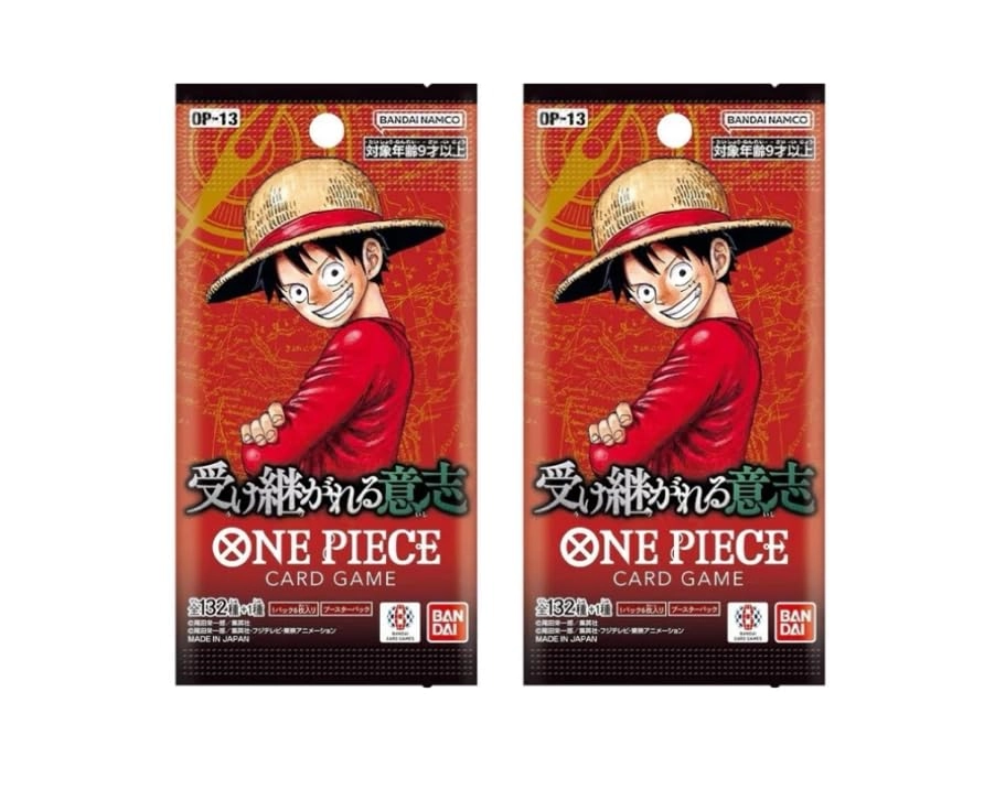 Bandai One Piece Carrying On His Will - Japanese 10pcs