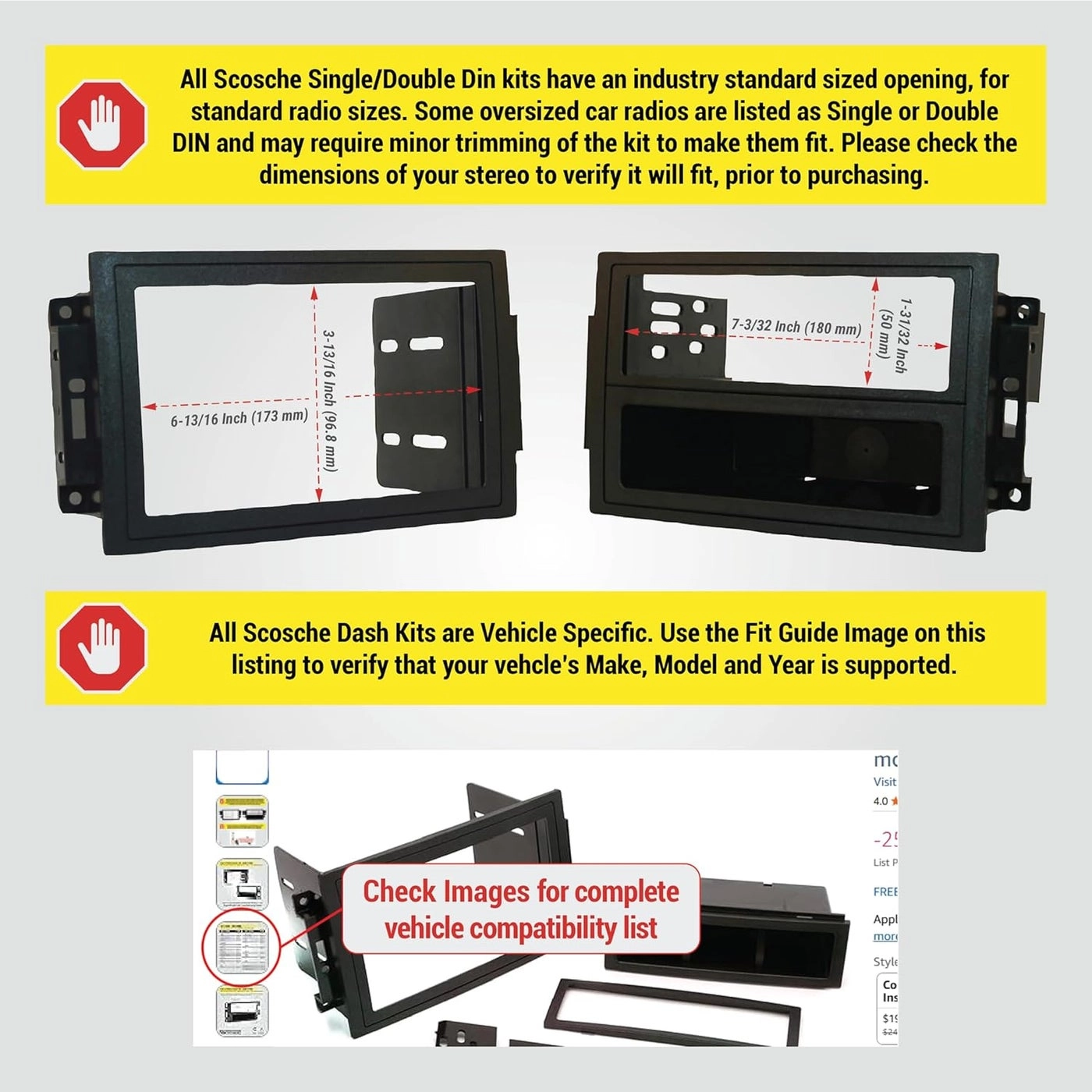 CR1289B - Dash Kit for Chrysler/Dodge/Jeep