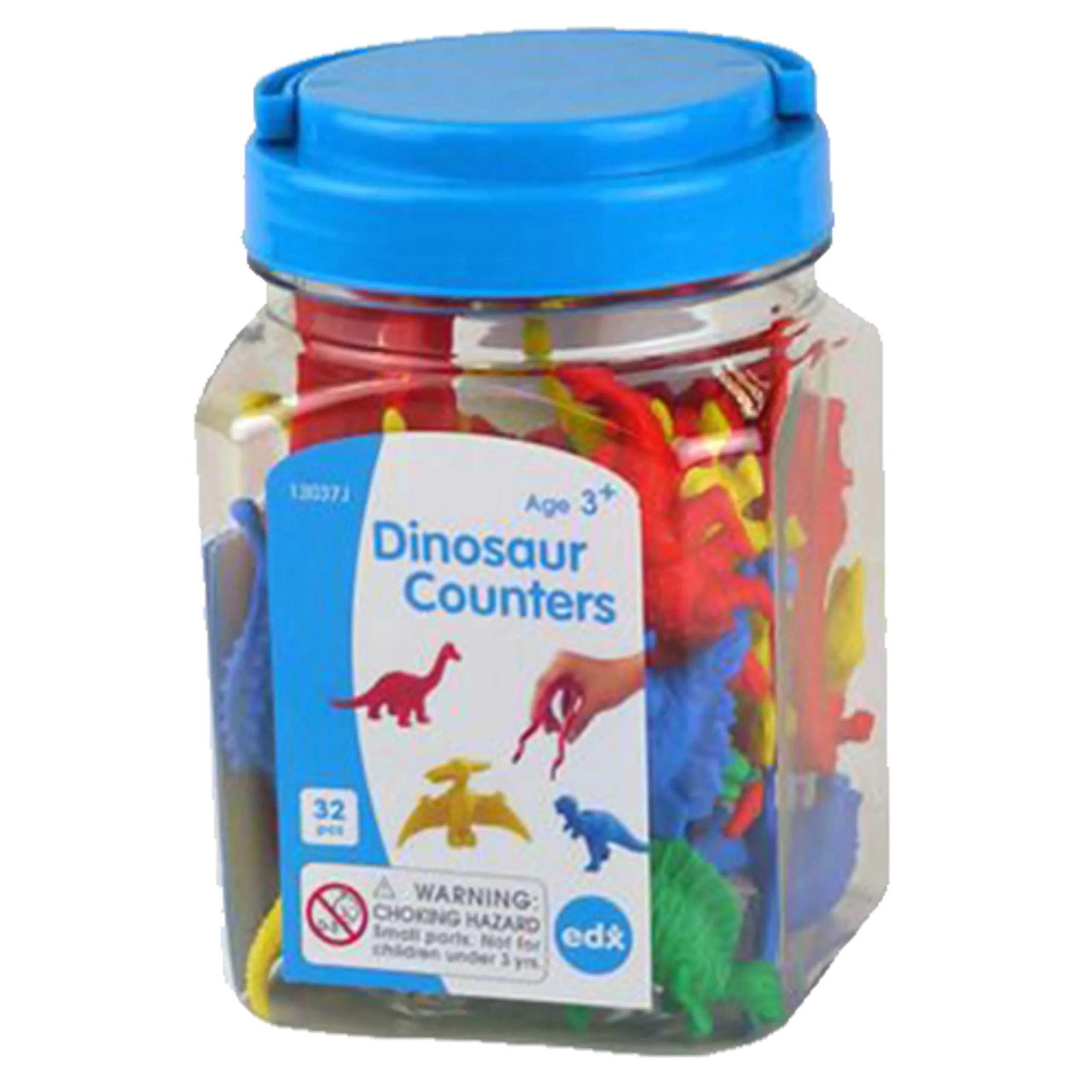 Dinosaur Counters - 3 years & above 128 pieces