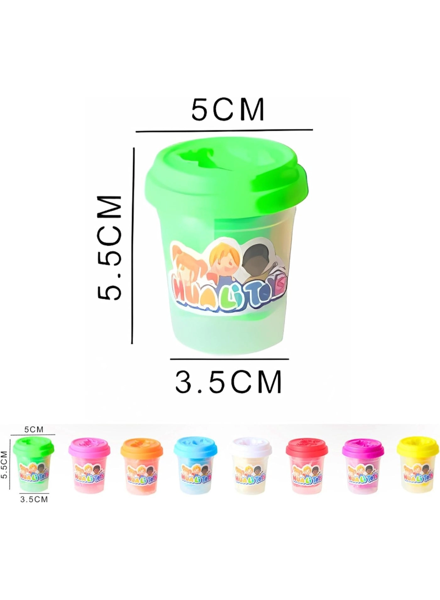 Modeling Clay Kit - 8 colors