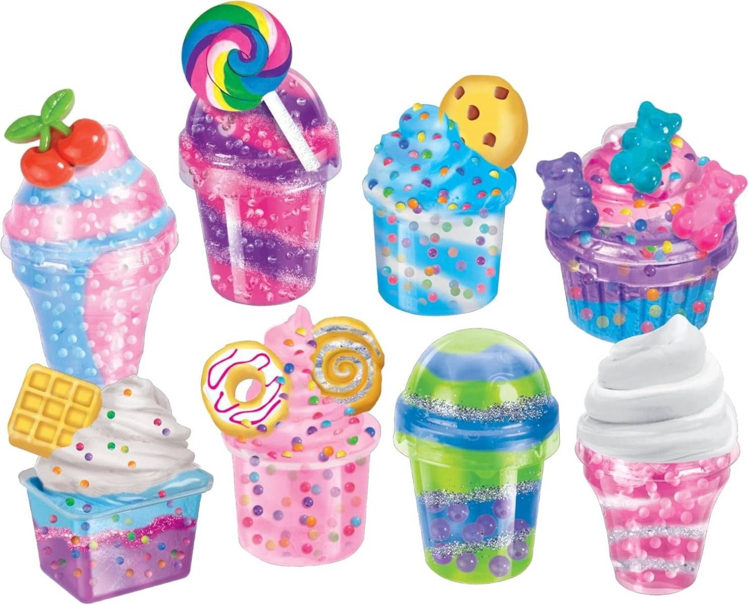 Slimy Creations Studio - 6+ years 10 pcs