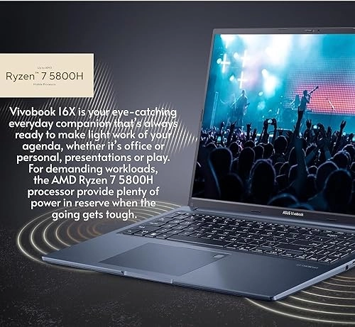 Vivobook 16 - 16'' Ryzen 7 5800HS 12GB DDR4 512GB SSD