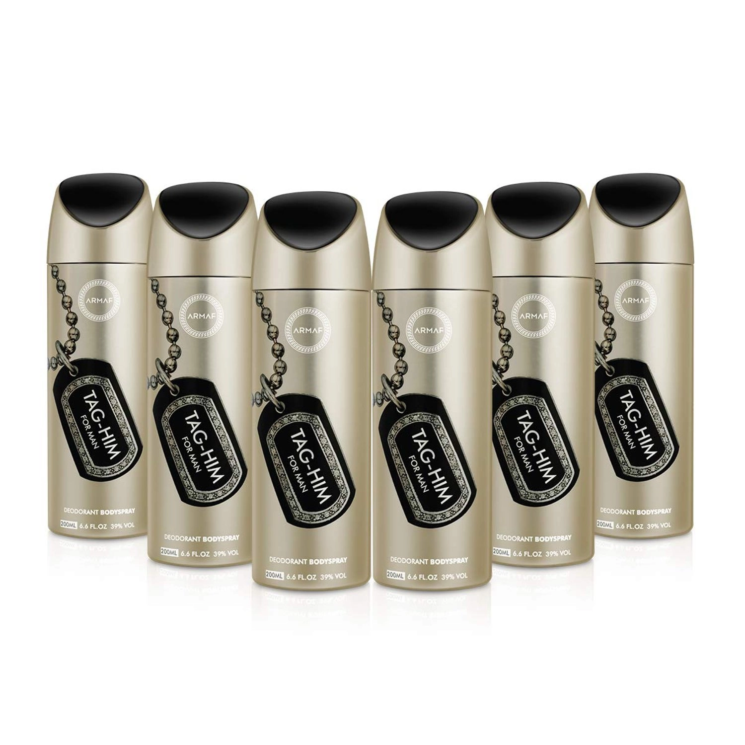 Sterling Perfumes TAG-HIM MAN - 200ml Pack of 6