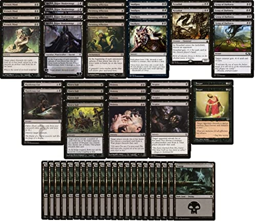Magic The Gathering: Devotion Control Deck - Mono Black Modern Legal 60 Card