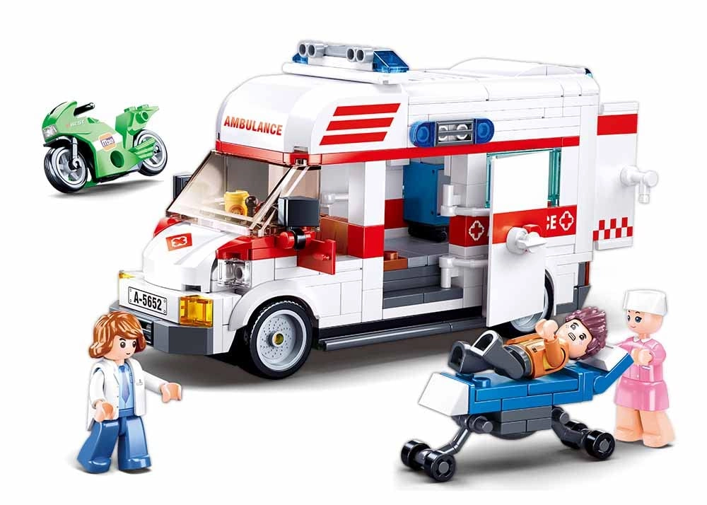 Sluban M38-B1065 - Town-Ambulance 328 Pieces