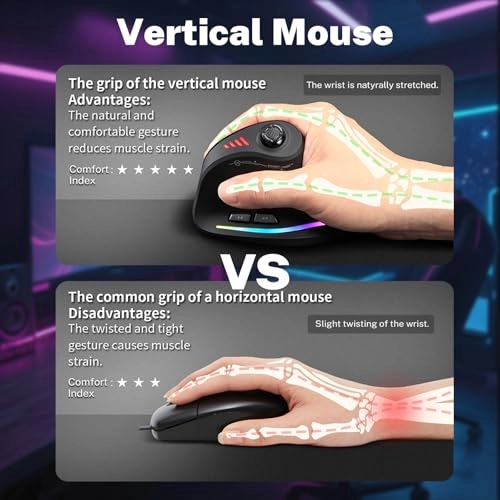 F13 Optical Gaming Mouse - Bluetooth