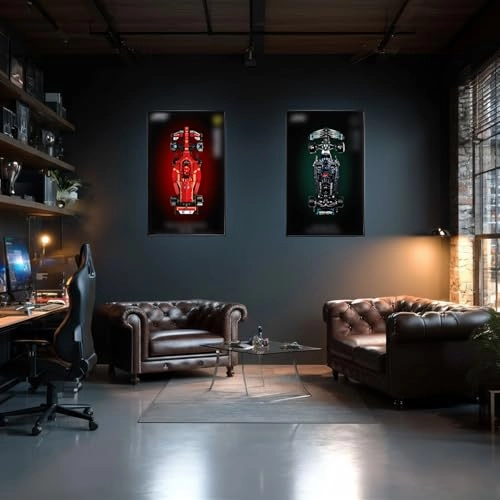 Wall Mount Display Board for Lego Technic 42171