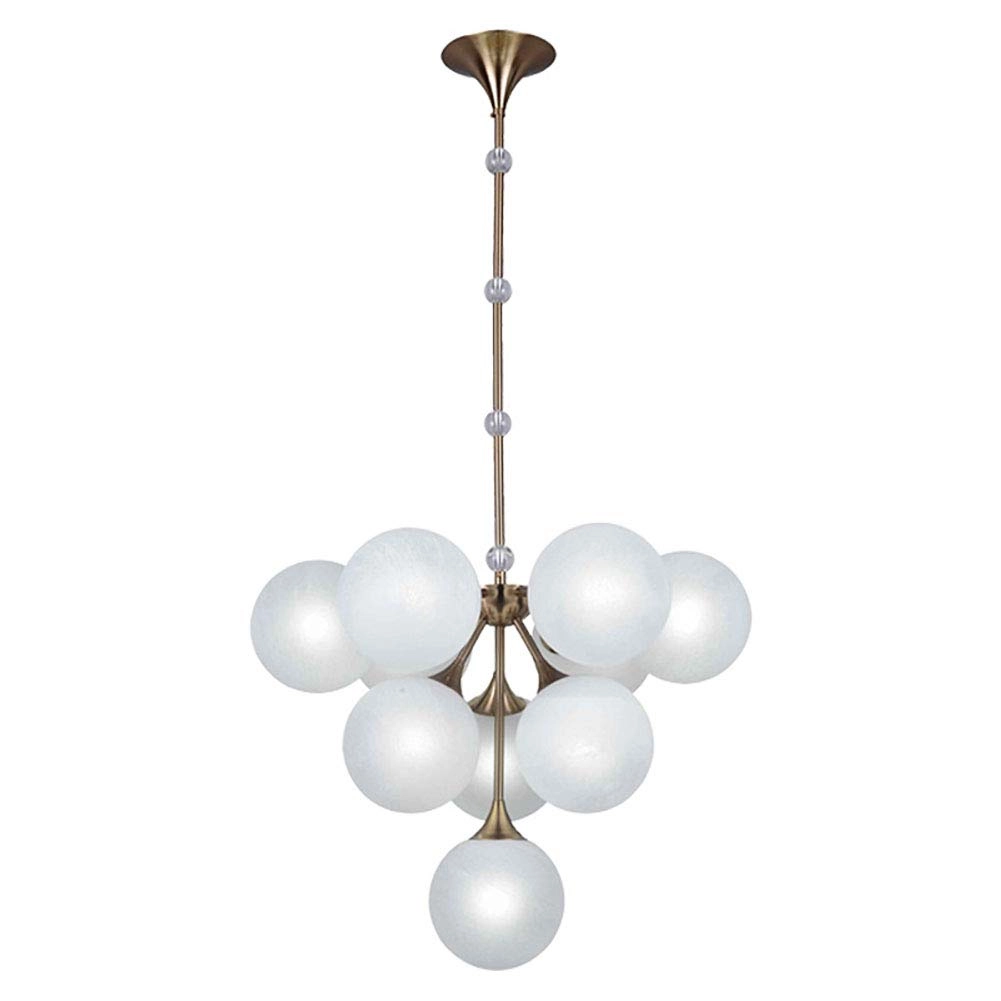 G9 Nordic Creative Glass Bubble Chandelier - 13 head Golden.
