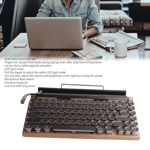 Retro Mechanical Keyboard - EN Wired/Wireless