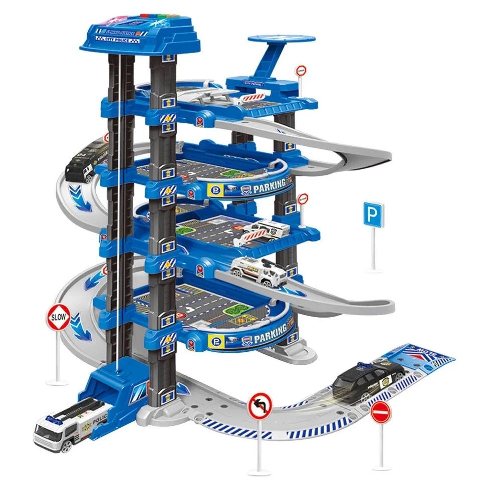 D-Power 4 Level Police Station Lift Parking - Police 78 pcs