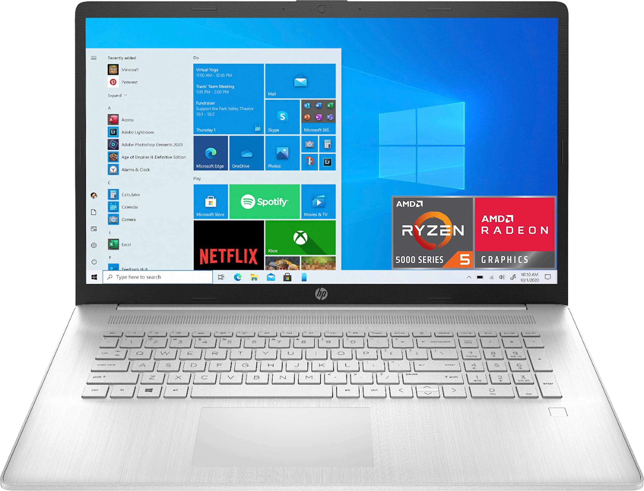 Thin and Light 17 HP-17 - 17.3'' Ryzen 5 5500U 16GB DDR4 512GB SSD