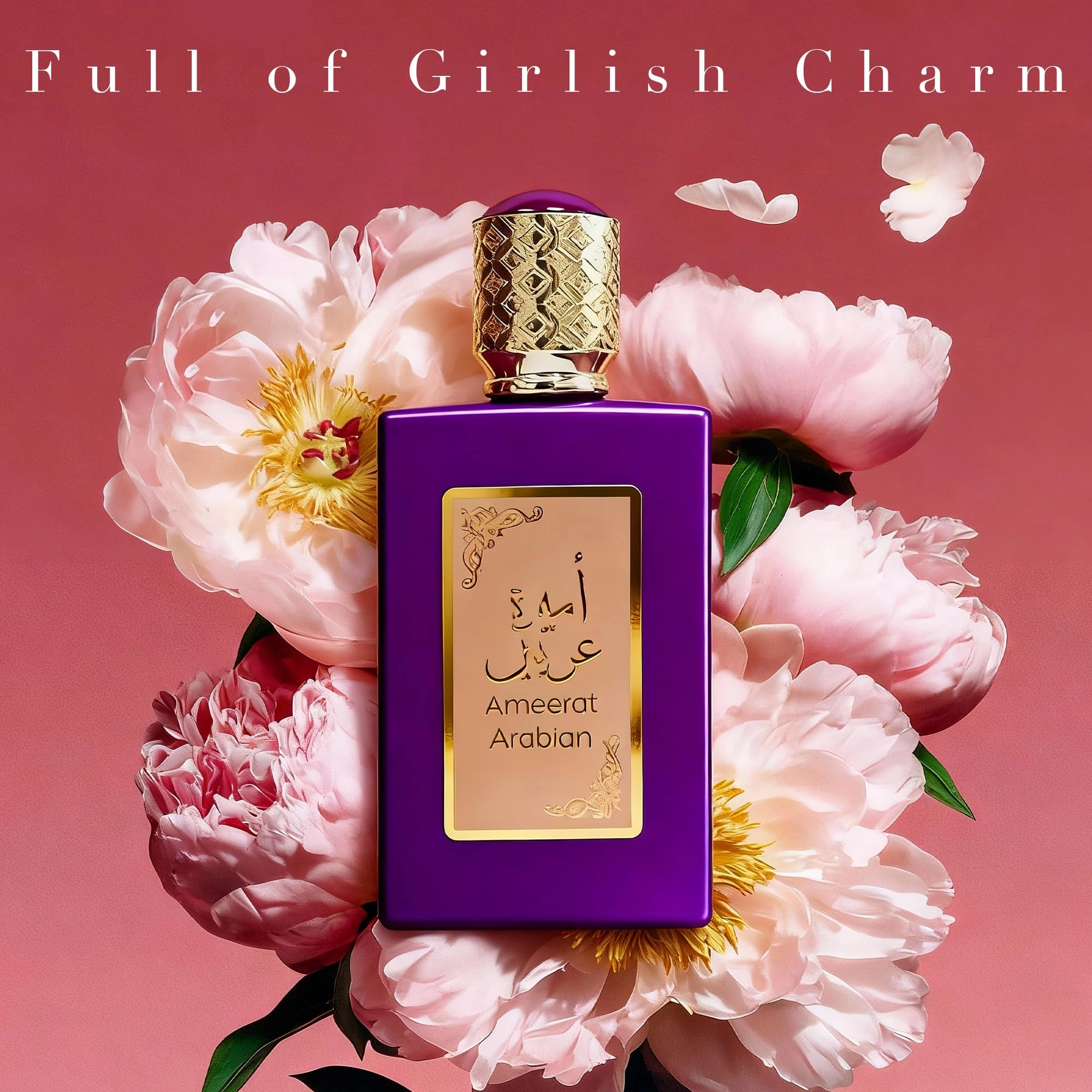 Ameerat Arabian Rose - Eau de Parfum 3.4 Fl Oz