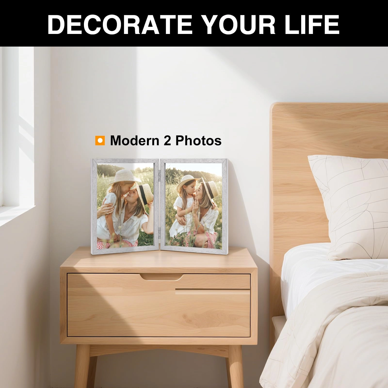 Double Photo Frame - 4x6 2