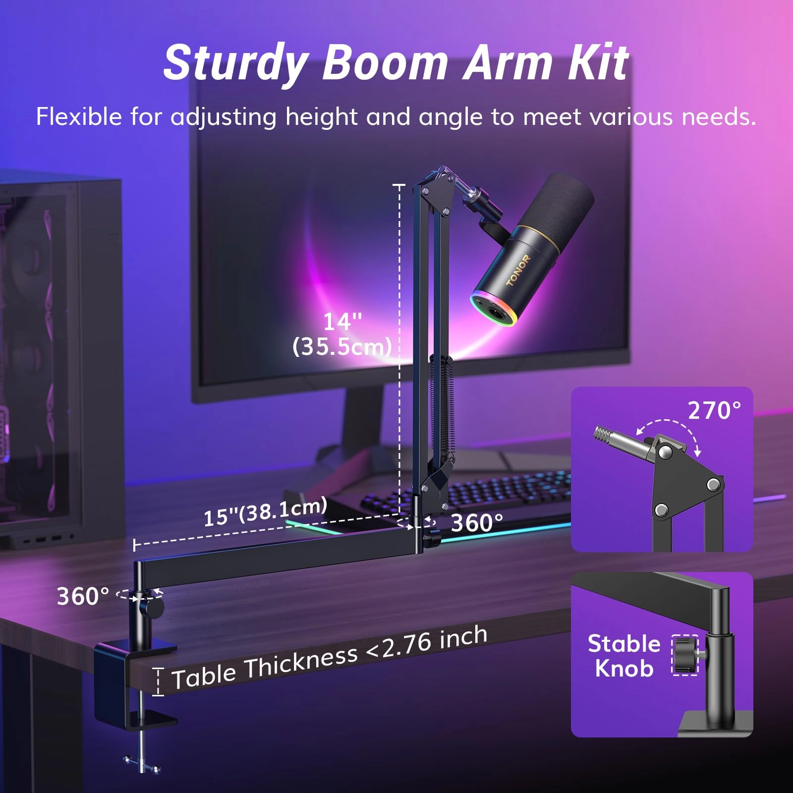 TD520 USB+XLR Microphone