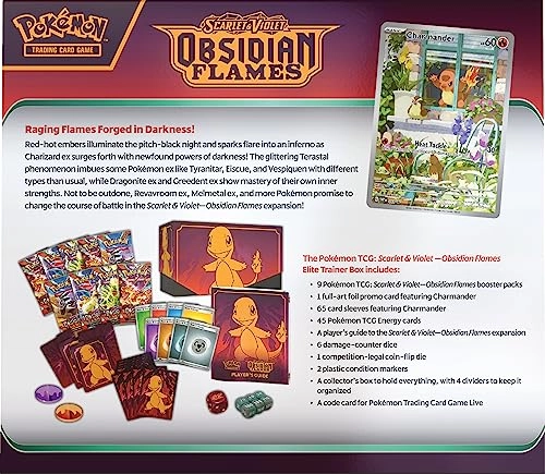 Scarlet & Violet 3 Obsidian Flames Elite Trainer Box