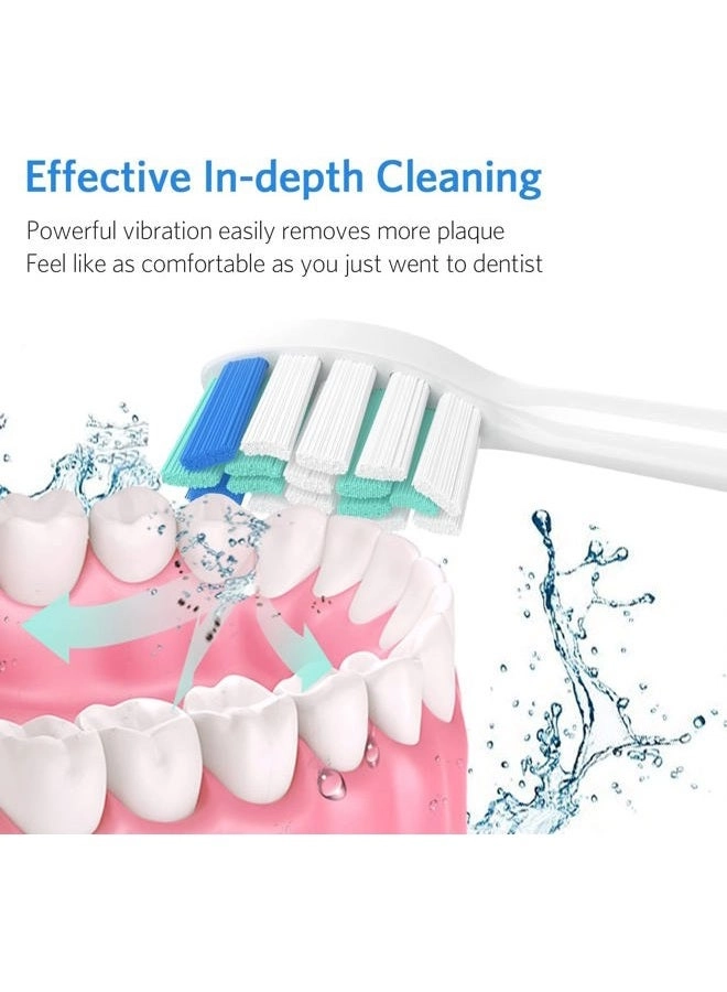 Toothbrush Replacement Head - 6 Count Compatible with Philips Sonicare