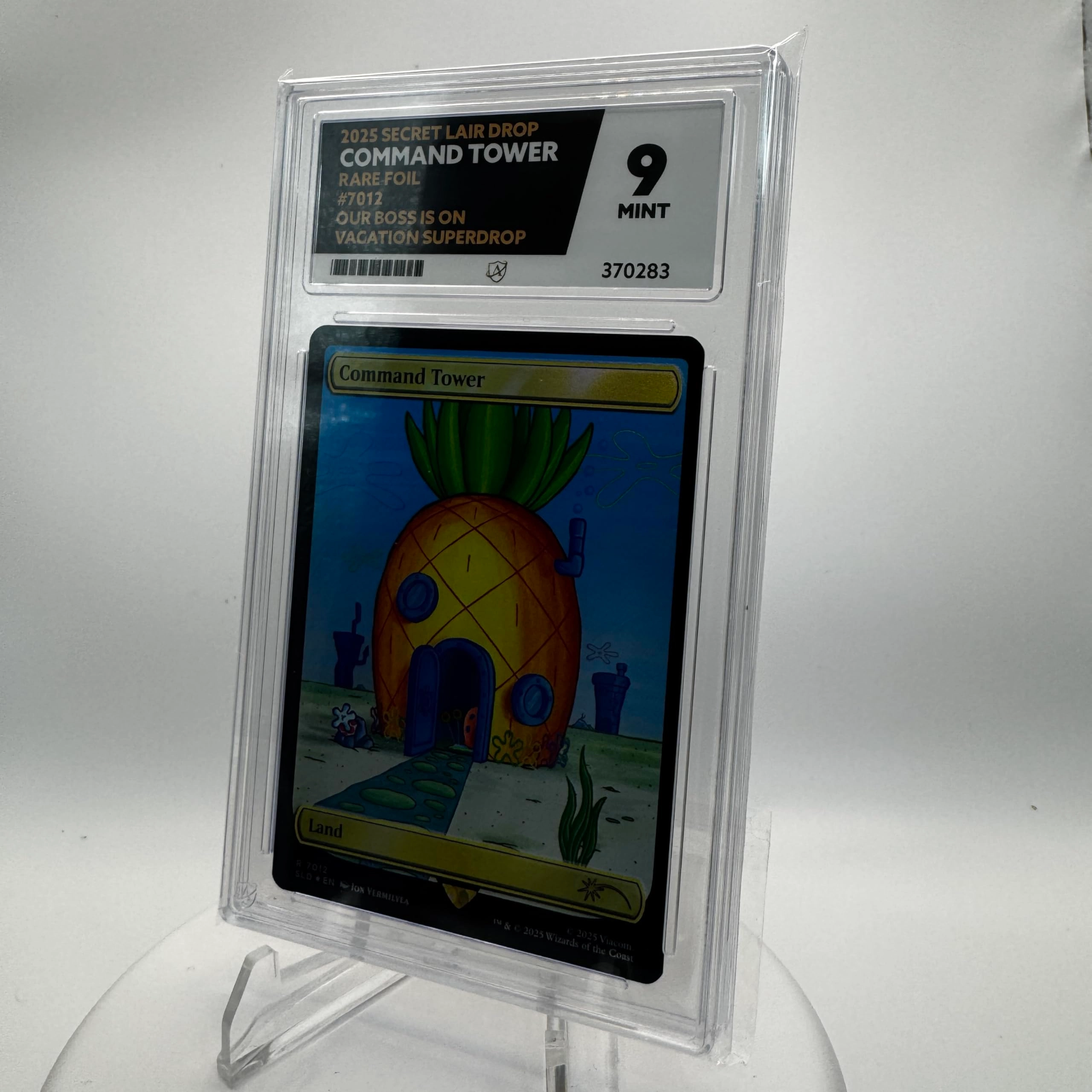 Collect-a-Bubbles Magic The Gathering Secret Lair Drop Command Tower 7012