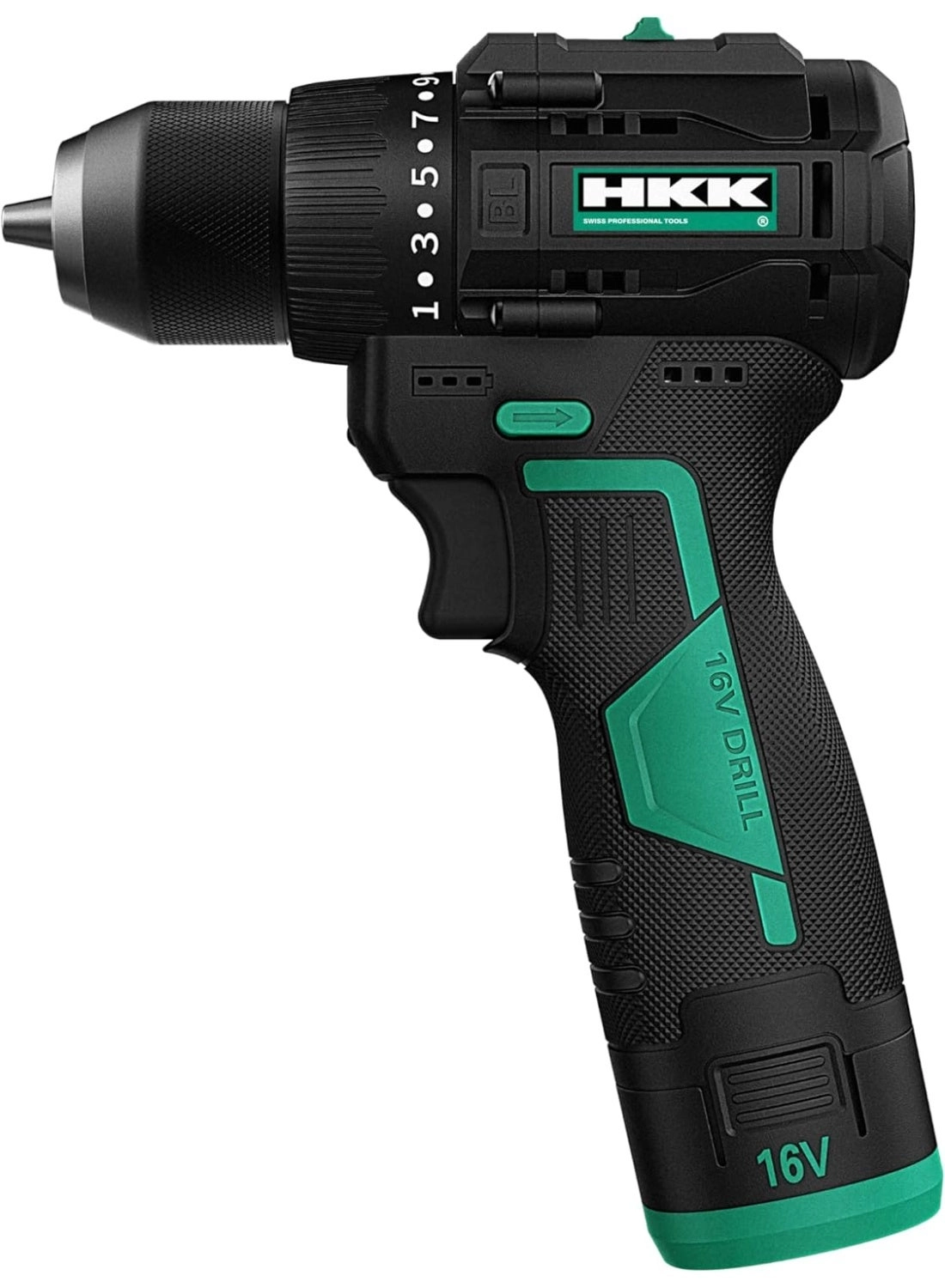 HKK 16V Cordless Drill Driver - 2000mAh