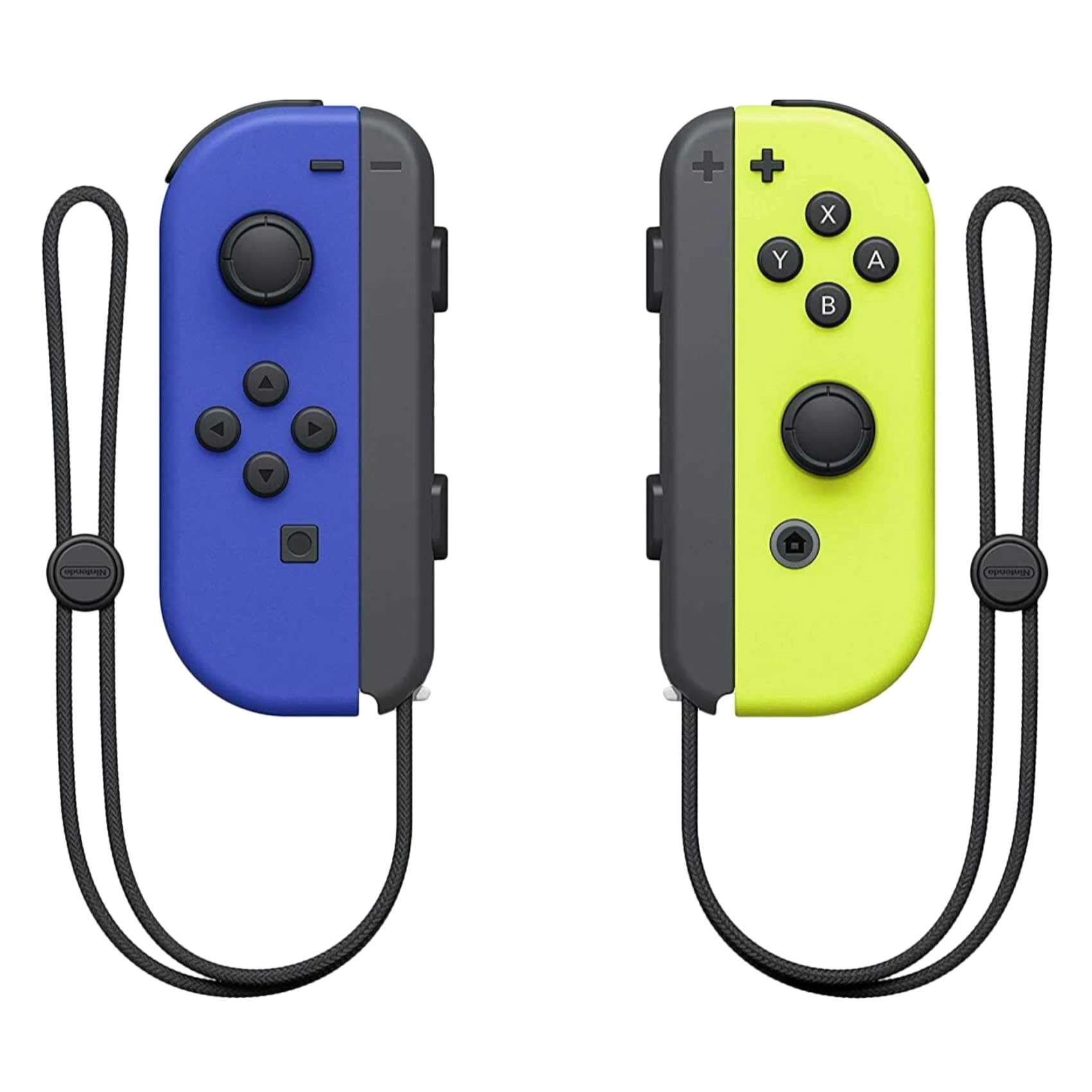 Nintendo Switch Joy Con Controller Pair Neon Blue/Yellow