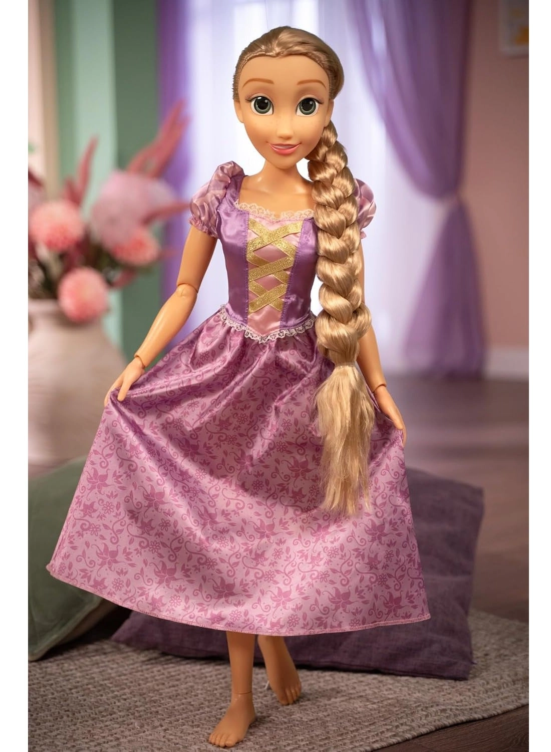 Rapunzel Doll - 32 inches 11-point articulation Ages 3+