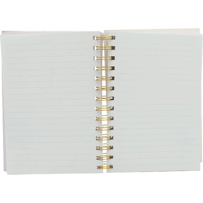 Notebook 19 X 26 cm Spiral - Grid 100 Sheets