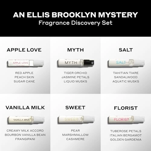 APPLE LOVE + MYTH + SALT + VANILLA MILK + SWEET + FLORIST - Eau de Parfum