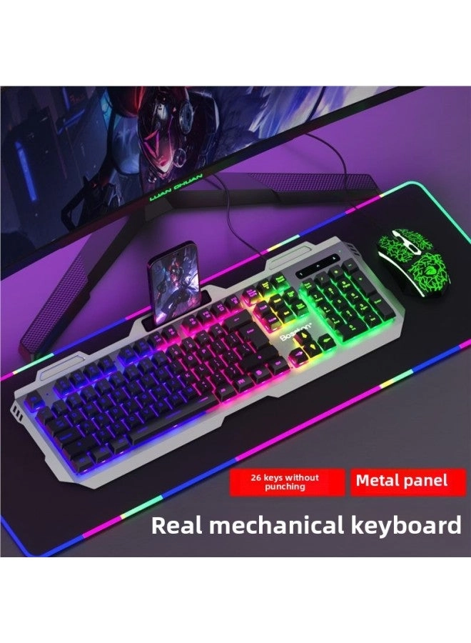 Mechanical Feel - Wired + E-sports Mouse