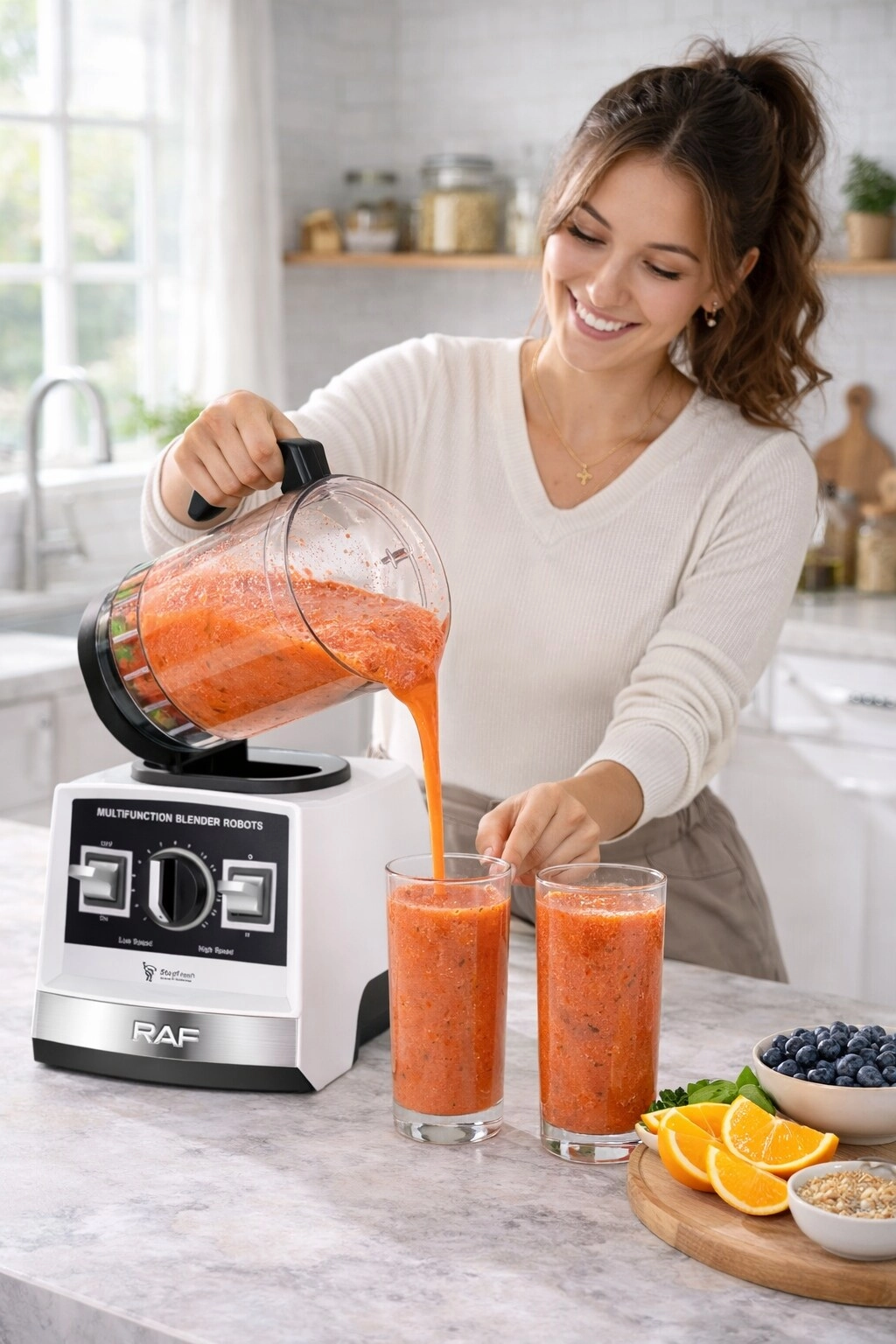 Heavy Duty Electric Blender - 2400W