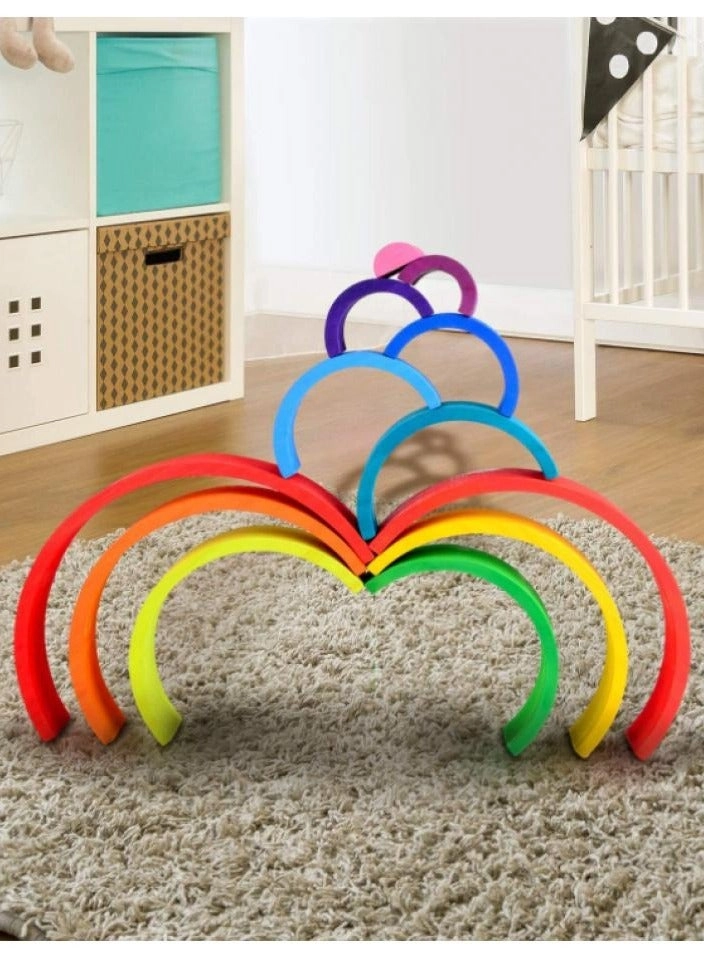 Wooden Rainbow Memory Toy - 2+ Years 12.0 pieces
