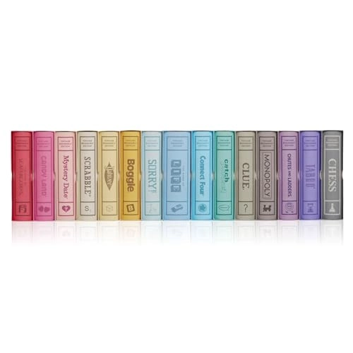 Scrabble + Monopoly + Clue + Boggle + Yahtzee + Catch Phrase + Scattergories + Chess + Sorry! + Candy Land + Chutes and Ladders + Mystery Date + The Game of Life + Taboo + Connect Four