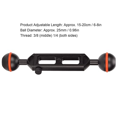 Dual Balls Arm - Aluminum Alloy Underwater