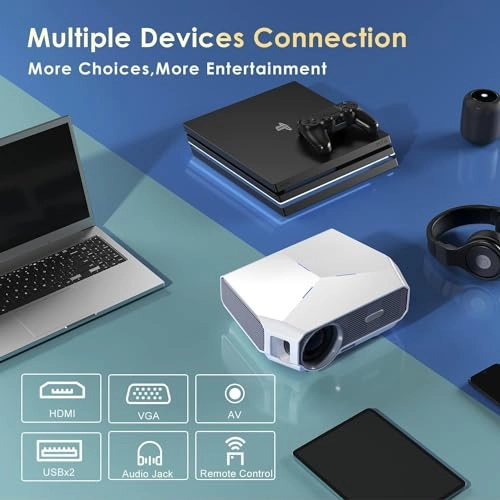 WiFi Projector 4600 Lumen 1080P