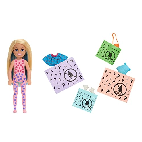 Barbie Color Reveal Sporty Series Chelsea - 6 Surprises Multicolor Ages 5+