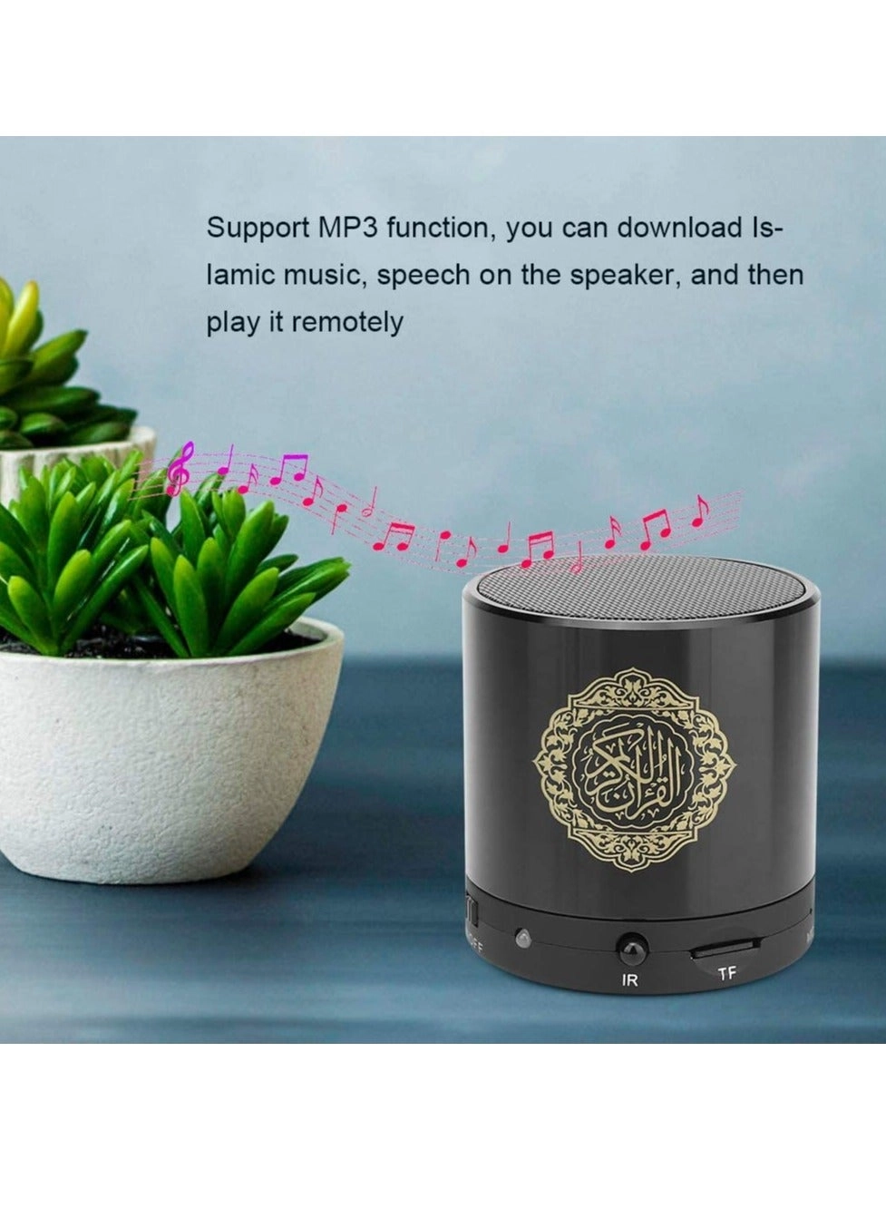 Quran Speaker - Portable Bluetooth Black