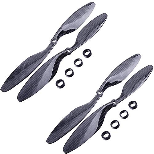Folding Propeller - Carbon Fiber 2 Leaf