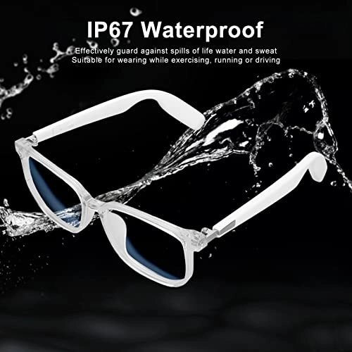 Smart Glasses - Blue Light Blocking Open-Ear Bluetooth IP67 Waterproof