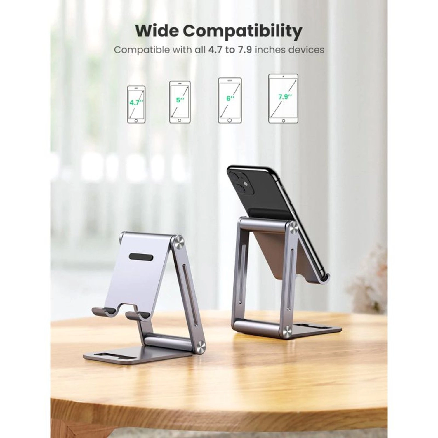Mobile Stand - Adjustable Foldable 4.7-7.9 Inch