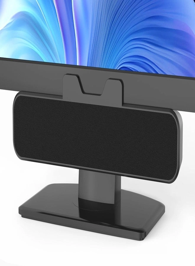 INGA Computer Speakers - USB Plug and Play Clamp to Monitor Wired